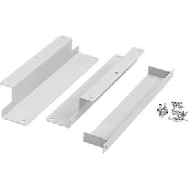 Treston TED-Befestigungssatz für Schubladenblock 30 und 35, lichtgrau (RAL 7035)