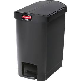 Tretabfalleimer Slim Jim® Step On, Inhalt 30 bis 90 L, Pedal an schmaler Seite