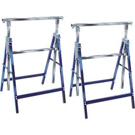 Tréteaux télescopiques MB 160H Brennenstuhl , en métal, set de 2 pièces