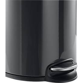 Treteimer Metall rund, Soft Close, 5 Liter, anthrazit