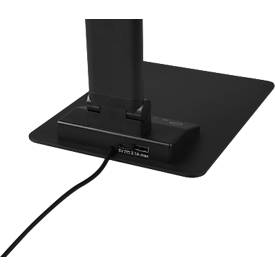 TRIO LED-Tischleuchte TRAVIS, 6,5 W, 650 lm, dimmbar, USB-Ladefunktion, schwarz