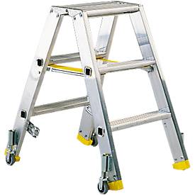 Trittleiter Mehrsi, Leichtmetall, 3 Stufen, 5,7 kg