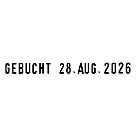 trodat Bürostempel 5117, Datumsstempel mit 12 Bürotexten, Schrifthöhe 4 mm