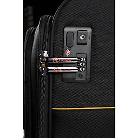 Trolley Exacompta Exactive, für Notebooks bis zu 15,6'', L 420 x B 230 x H 480 mm, Polyester, schwarz