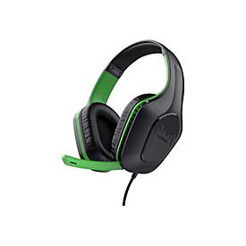 Trust GXT 415X Zirox - Headset - ohrumschließend - kabelgebunden - 3,5 mm Stecker - grün