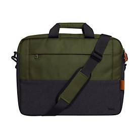 Trust Lisboa - Notebook-Tasche - Einschub von oben, robust - 39.6 cm (15.6") - grün