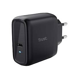 Trust Maxo - Netzteil - 65 Watt - 3 A - PD 3.0 (24 pin USB-C) - auf Kabel: USB-C