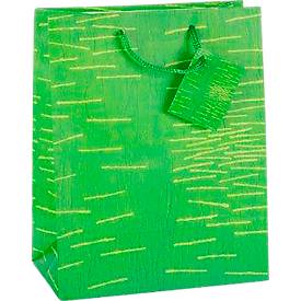 TSI Geschenktasche Laura, mittelgroß, 18 x 10 x 23 cm, reißfest, 12er-Set, farbsortiert