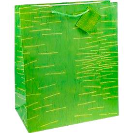 TSI Geschenktasche Laura, XXL groß, 26 x 13,5 x 32 cm, reißfest, 12er-Set farbsortiert