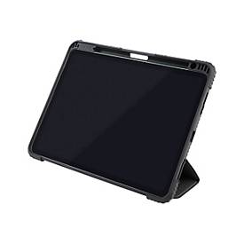 Tucano Educo Ultra-protective - Flip-Hülle für Tablet - Polycarbonat, Thermoplastisches Polyurethan (TPU) - Schwarz - 27