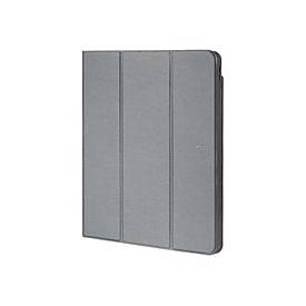 TUCANO LINK - Flip-Hülle für Tablet - Thermoplastisches Polyurethan (TPU) - Dunkelgrau - 12.9" - für Apple 12.9-inch iPa