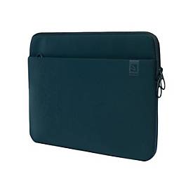 Tucano Top Second Skin - Notebook-Hülle - 38.1 cm (15") - blau petroleumfarben