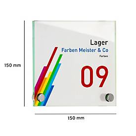 Türschild Toskana B 150 x H 150 mm