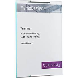 Türschild Topas, Büro, unzerbrechliche Acrylscheibe, hochkant und quer