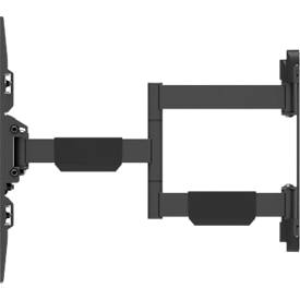 TV-Wandhalterung Neomounts by Newstar WL40-550BL16, für Flachbildschirme bis 65', bis 40 kg, neig- und schwenkbar, VESA, schwarz