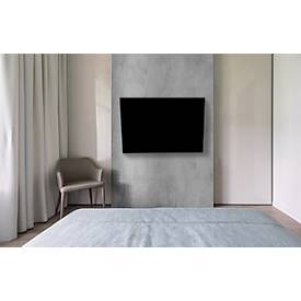 TV-Wandhalterung Neomounts by Newstar WL40-550BL16, für Flachbildschirme bis 65', bis 40 kg, neig- und schwenkbar, VESA, schwarz