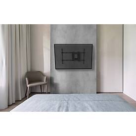 TV-Wandhalterung Neomounts by Newstar WL40-550BL16, für Flachbildschirme bis 65', bis 40 kg, neig- und schwenkbar, VESA, schwarz