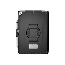 Image of UAG Case for iPad 10.2-in (9/8/7 Gen, 2021/2020/2019) - Scout w/ Handstrap Black - Hintere Abdeckung für Tablet - 10.2" - für Apple 10.2-inch iPad (7. Generation, 8. Generation)