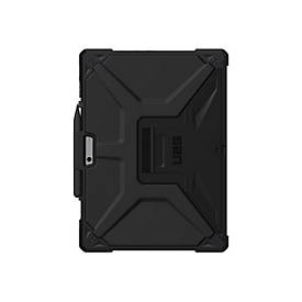 UAG Metropolis SE Series Case for Surface Pro 9 w Kickstand & Shoulder Strap - Metropolis SE Black - Hintere Abdeckung f