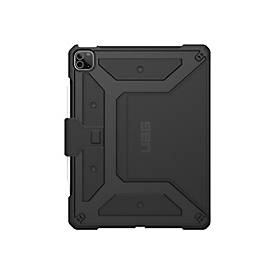 Image of UAG Rugged Case for iPad Pro 12.9-in (5th Gen, 2021) - Metropolis Black - Flip-Hülle für Tablet