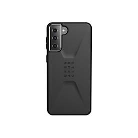 Image of UAG Rugged Case for Samsung Galaxy S21 Plus 5G [6.7-inch] - Civilian Black - hintere Abdeckung für Mobiltelefon