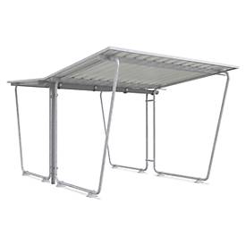 Überdachungssystem Modell Siegen, Grundeinheit, doppelseitig