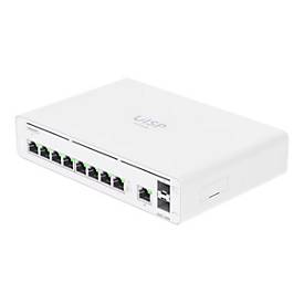 Ubiquiti UISP - Switch - managed - 9 x 10/100/1000 + 2 x 1 Gigabit / 10 Gigabit SFP+ - Desktop, an Rack montierbar