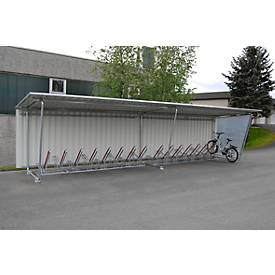 Überdachungssystem Modell Siegen, Anbaueinheit, einseitig, B 4300 mm