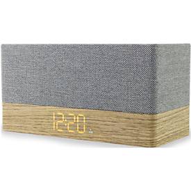 Uhrenradio Soundmaster UR620, Bluetooth & USB, UKW PLL, 2x3 W, Quaderform, grau