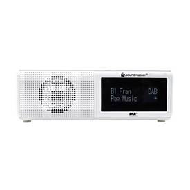 Uhrenradio Soundmaster UR8350WE, DAB+/UKW-RDS, m. Weck-/Einschlaf-Funktion, USB-Wiedergabe, weiß