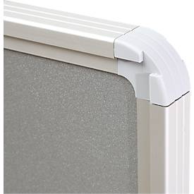 Ultradex Informationstafel "Information", Metall, magnethaftend, Wandmontage, inkl. Montagematerial, B 1500 x H 1200 mm, silbergrau RAL 9006