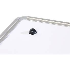 Ultradex Informationstafel "Information", Metall, magnethaftend, Wandmontage, inkl. Montagematerial, B 1800 x H 1200 mm, silbergrau RAL 9006