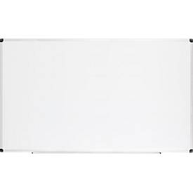 Ultradex Whiteboard economy, Hoch-/Querformat, emailliert, magnethaftend, Ablageschale, individuell bedruckbar, B 900 x T 10 x H 600 mm