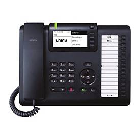 Unify OpenScape Desk Phone CP400T - Digitaltelefon - Schwarz