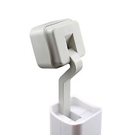 UNILUX LED-Mobilleuchte Pocketlight, 3-in-1: Tischleuchte, Taschenlampe & Powerbank, dimmbar, Weißgrau