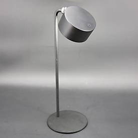 UNILUX LED-Schreibtischleuchte SUNSET, Schwarz, dimmbar, abnehmbarer Magnetkopf, Metall/ABS-Kunststoff