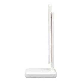 UNILUX LED-Tischleuchte KAPA, faltbar, Weiß, dimmbar, Farbtemperatur einstellbar, mit Akku,