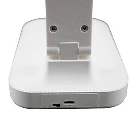 UNILUX LED-Tischleuchte KAPA, faltbar, Weiß, dimmbar, Farbtemperatur einstellbar, mit Akku,