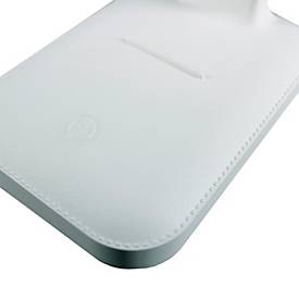 UNILUX LED-Tischleuchte KAPA, faltbar, Weiß, dimmbar, Farbtemperatur einstellbar, mit Akku,