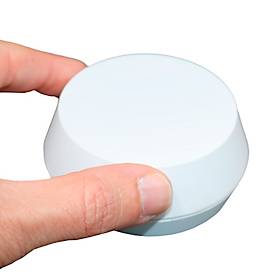 UNILUX LED-Tischleuchte Strata Base, Weiß, 66 cm, dimmbar, Fernbedienung, USB