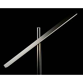 UNILUX LED-Tischleuchte ZENITH, Metallgrau, 2370 Lumen, dimmbar, mit Touch-Bedienung und Klemme