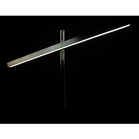 UNILUX LED-Tischleuchte ZENITH, Schwarz, 2370 Lumen, dimmbar, mit Touch-Bedienung und Klemme