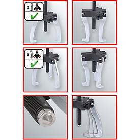 Universal-Abzieher 2+3-armig 90mm, Gr.2, 5t