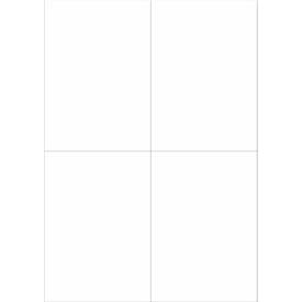 Universal-Etiketten, 105,0 x 148,0 mm = A6, Permanentkleber, 400 Stück