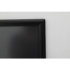 Update Display Klapprahmen Basic Frame, DIN A3, Gehrungsecke, Safe Corner, Aluminium, Wandmontage, 10er-Bundle, schwarz