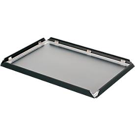 Update Display Klapprahmen HardLine, DIN A0, B 874 x T 13 x H 1222 mm, flaches Profil, schneller Posterwechsel, vielseitig einsetzbar, schwarz 