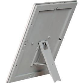 Update Display Opti Frame, DIN A4, 25 mm Profil, Rondo, Aluminium, silber