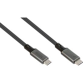 USB 4.0 Lade/-Datenkabel Good Connections, USB-C an USB-C, Leistung 100 W, bis 20 Gbit/s, Länge 0,5 m, schwarz