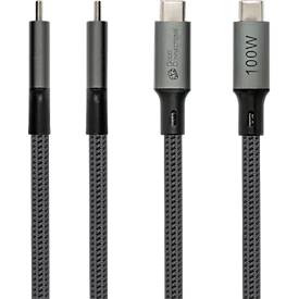 USB 4.0 Lade/-Datenkabel Good Connections, USB-C an USB-C, Leistung 100 W, bis 20 Gbit/s, Länge 1,8 m, schwarz