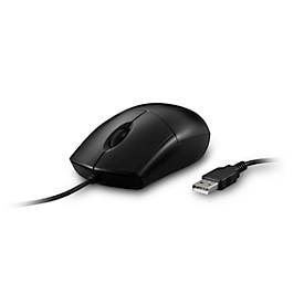 USB-Maus Kensington Pro Fit® K70315WW, kabelgebunden, für Links- & Rechtshänder, 2 Tasten & Scrollrad, 1600 dpi, wasserd